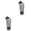 2St Grijs Plastic Rietjeshouder Voor Drinken, Compact En 4