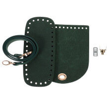 Bag Amulets Handmade Bag 17.00x15.00x0.20cm Dark Green