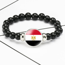 Acrecean Beaded Bracelet, Acrylic, Africa Countries