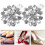 Sparkly Shoe Rhinestone Shoe Clips 2Pcs 1