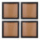 4Pièces Cadres Ombres Multifonction Pour Photos Cds 8