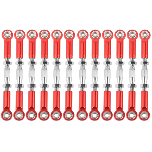 12Pièces Métallisées Rouge Ajustables Pour Rc 1