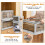 Collapsible Storage Bin PP 70QT with Lid and 4 Wheels 3
