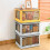 Collapsible Storage Bin PP 70QT with Lid and 4 Wheels 7
