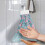 Cherry Blossom Kitchen Hanging Towels Set 2 Pack – Absorbent, Quick-Dry, with Snap Button, Compatible with Standard Hooks 2