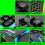 Gaming Keyboard Full Size LED Backlit Quiet 104 Keys 6