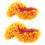 4Pièces Boules De Artificielles En Couleur Orange 3