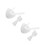 2Ensembles Bols Silicone Accessoires De Beauté Pratiques 6
