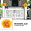 4Pièces Boules De Artificielles En Couleur Orange 9