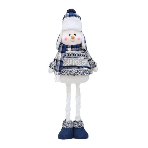 Santa Claus Plush Figurine Standing Decoration 2