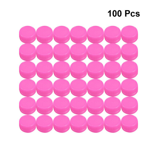 200Pièces Kits DIY Bouchons Bouteilles Rose Sécurisé Réutilisable 1
