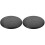 2Pièces Assise Bois Rond Noir Facile À Installer 2