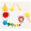 Round Sponge Brush Set 4 Sizes 10 Pcs DIY Painting Tools 1