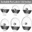 Universal Pot Lid Organizer Wall Mount 6-Pack 2