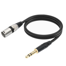 1/4 Inch To Xlr Cable Quarter Inch To Xlr Male Balanced Interconnect Cord (1m)