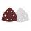 Triangle Sanding Pads Assorted Sandpaper 50 Pieces 5