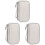 3Pièces De Rangement Accessoires Digitaux Solide Et 2