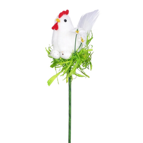 Easter Chick Floral Picks Spring Stems 12 pcs 1