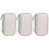 3Pièces De Rangement Accessoires Digitaux Solide Et 3