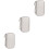 3Pièces De Rangement Accessoires Digitaux Solide Et 4