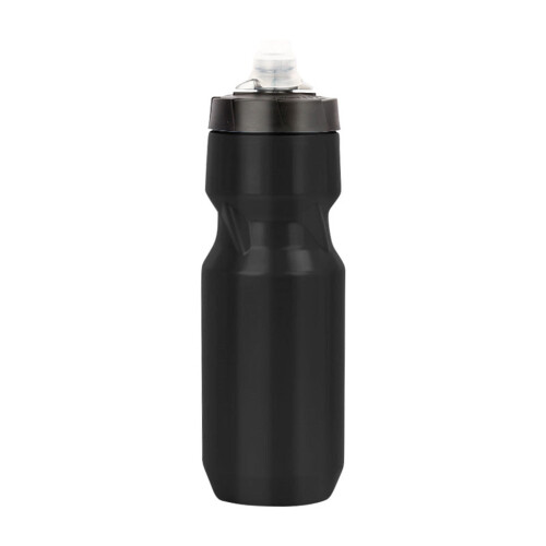 Sports Water Bottle Black Sleek Practical 1 Pack 1
