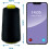 Black Serger Thread, All-Purpose Thread for Sewing, Polyester, 4 Cones of 3000 Yards Each Spool for Sewing Machine 2
