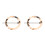 Circle Clip Hair Slide Tortoiseshell 2 Count 8