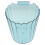 4Pièces Accrochable Bleu En Pet Pour Cabinet 11