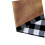 Plaid Check Table Runner Reversible Cotton Burlap 18x90 Inch 6