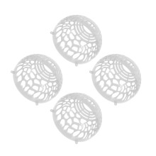 4Pcs Detachable Transparent Floral Soil Covers for Indoor Plants