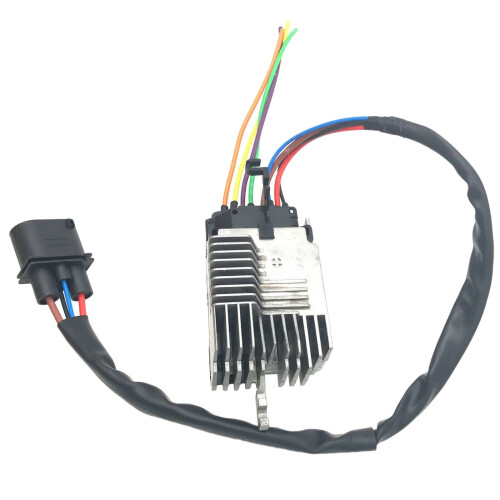 8E0959501AG Engine Radiator Cooling Fan Control Unit Module For 2002-09 Audi A4 1