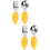 2Sets Baby Training Rvs Lepels Slipvast Handvat 5