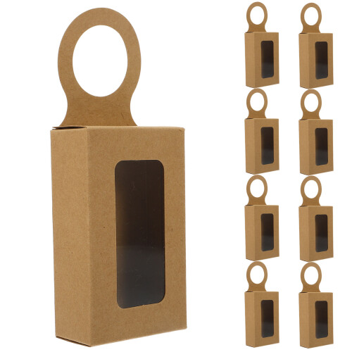 125Pièces Boîtes Cadeaux Papier Avec Kaki 2