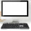 2Pièces Clavier Ordinateur Noir USB Antidérapant Métal+abs Gaming 3