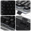2Pièces Clavier Ordinateur Noir USB Antidérapant Métal+abs Gaming 8
