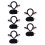 5Ensembles Ensemble Costume Oreilles Et Queue En Tissu 4