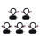 5Ensembles Ensemble Costume Oreilles Et Queue En Tissu 6
