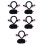 5Ensembles Ensemble Costume Oreilles Et Queue En Tissu 7