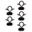 5Ensembles Ensemble Costume Oreilles Et Queue En Tissu 8