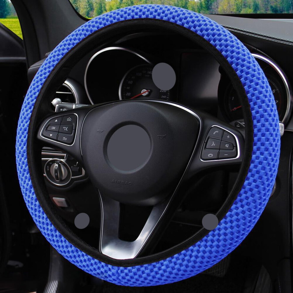 38Cm Ice Silk Car Steering Wheel Cover Wear-Resistant Anti Slip Fashionable Elastic Glove Cover Auto Decoration Diy Car-Styling 9193271245827