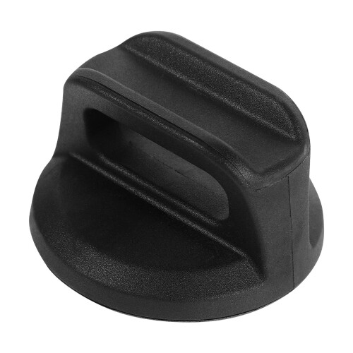 Compact Black Bakelite Lid Handle Wear-Resistant Pot Accessory