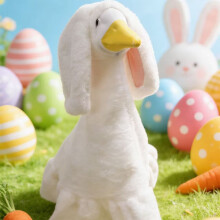 White Easter Goose Outfit Set – 23 Inch Porch Decoration