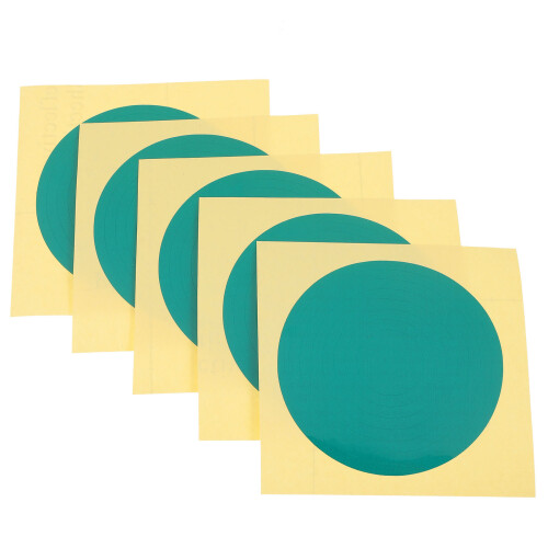 Green Pressure Gauge Identification Labels with Strong Adhesive