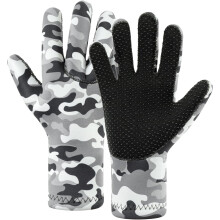 3mm Wetsuit Gloves Camouflage Neoprene Anti-Slip Warm