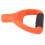 3.2cm Ergonomic Orange Plastic Shovel Handle for Digging & Raking Tools 2