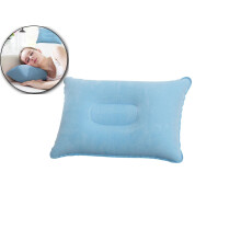 Thicken Inflatable Pillow Plush, Versatile Inflatable Pillow for Travel, Camp, & Bathtub – Ideal Lumbar & Camping Accessory