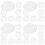 4Sets Transparante Cup Pads Antislip En Warmtebestendig 6