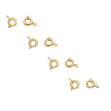 Gold Filled Spring Ring Clasp 6/4/2/1 Pairs