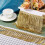 Gold Polyester Fringe Trim 4.3 Yards 2.95 Inch Wide 5