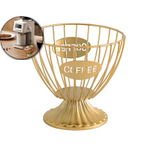 Extra Large Capacity Coffee Pod Holder, Counter Organizer, Capsule Basket, Coffee Bar Accessories for Kitchen, Dining Room, Office, Home, Cafe, Hotel